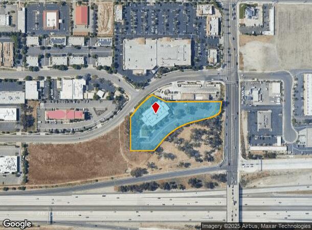  1615 Orange Tree Ln, Redlands, CA Parcel Map