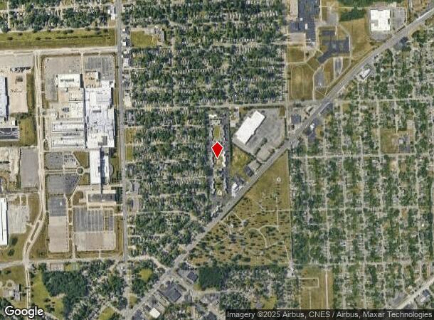 100 Ridgemont Dr, Pontiac, MI Parcel Map