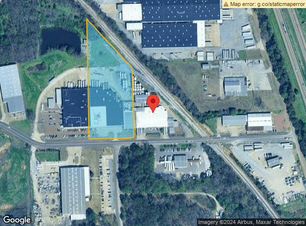  720 Vaiden Dr, Hernando, MS Parcel Map