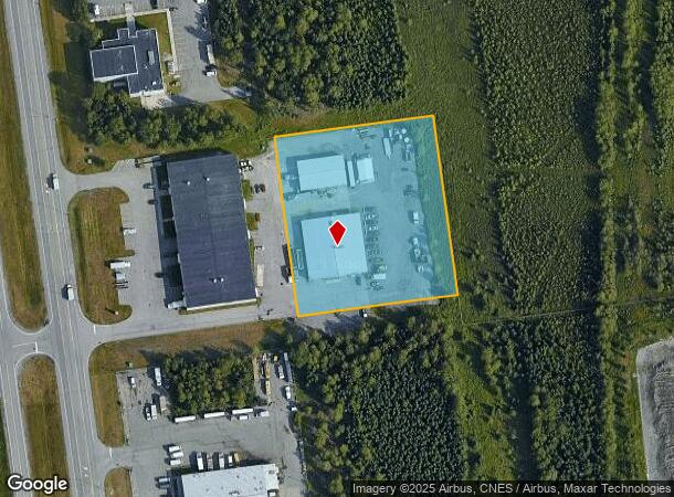  3521 Postmark Dr, Anchorage, AK Parcel Map