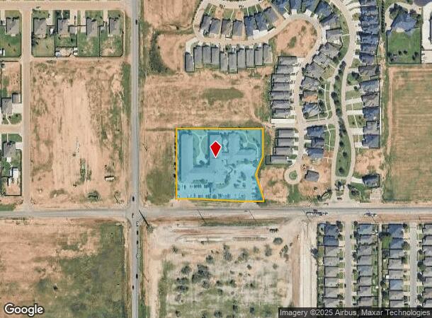 6410 Erskine St, Lubbock, TX Parcel Map
