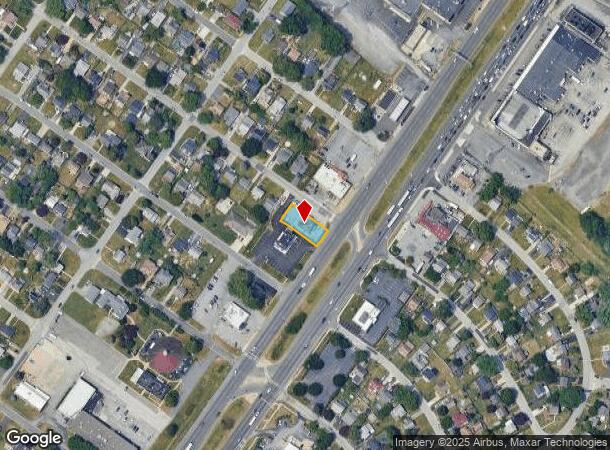  1005 N Dupont Hwy, New Castle, DE Parcel Map