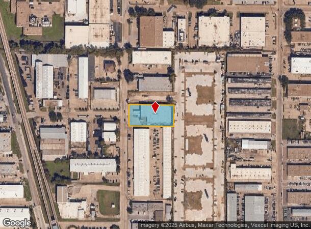 11010 Grissom Ln, Dallas, TX Parcel Map