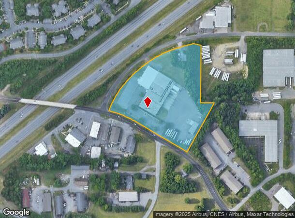 4787 Kinnamon Rd, Winston Salem, NC Parcel Map