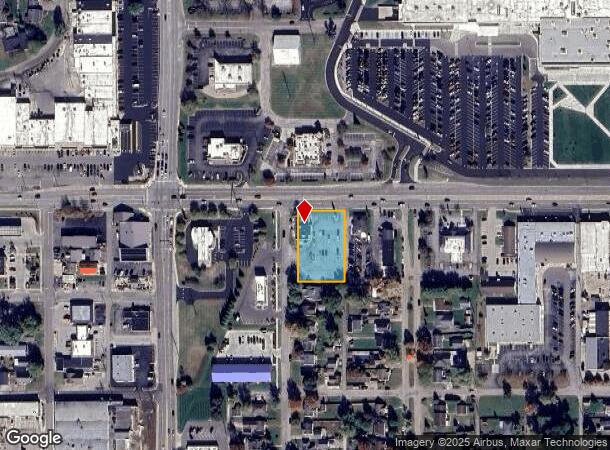 2005 25Th St, Columbus, IN Parcel Map