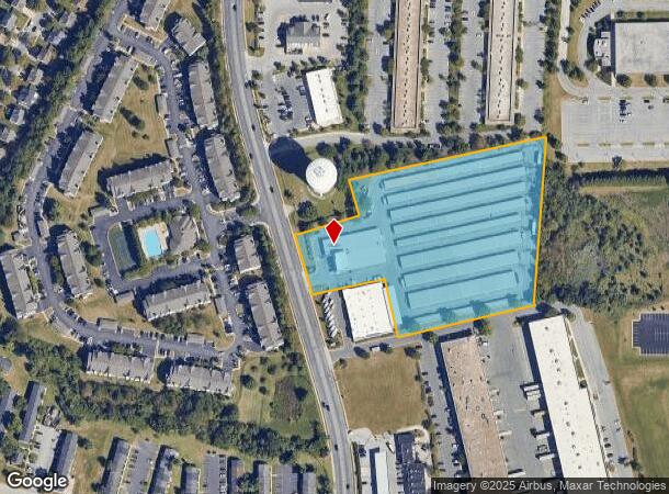2751 N Rolling Rd, Windsor Mill, MD Parcel Map
