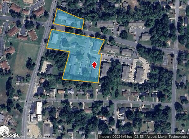  1900 Morningside Dr, Burlington, NC Parcel Map