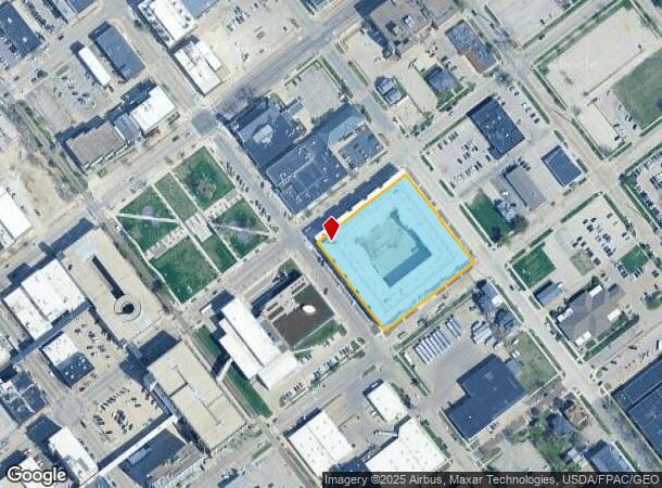 501 4Th Ave Se, Cedar Rapids, IA Parcel Map