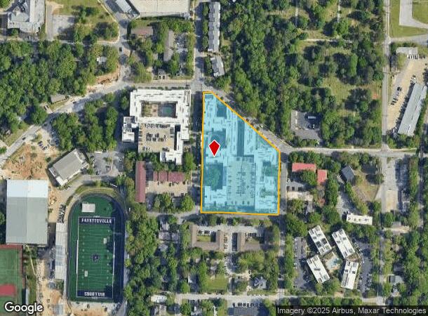 22 S Duncan Ave, Fayetteville, AR Parcel Map