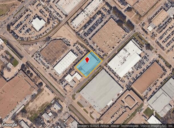  2825 Manor Way, Dallas, TX Parcel Map