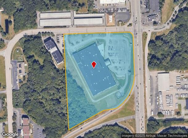  1681 Quaker Ln, West Warwick, RI Parcel Map