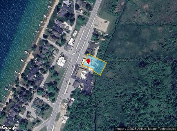  235 N Michigan Ave, Beulah, MI Parcel Map