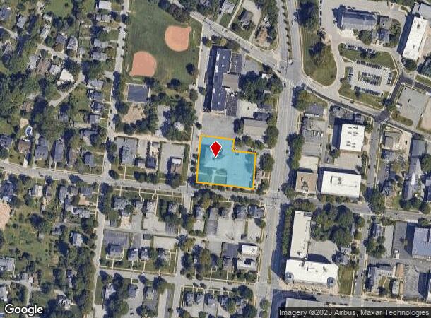  308 Allegheny Ave, Towson, MD Parcel Map