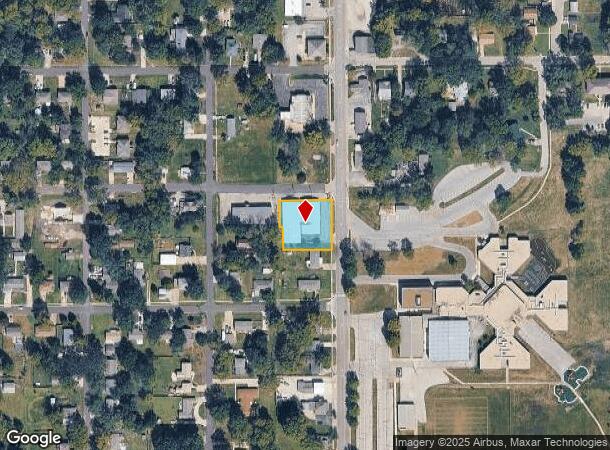 303 S Webster St, Spring Hill, KS Parcel Map