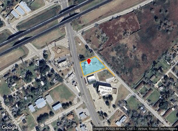 814 N Wells St, Edna, TX Parcel Map