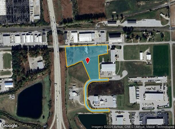  10700 Dawkins Rd, New Haven, IN Parcel Map