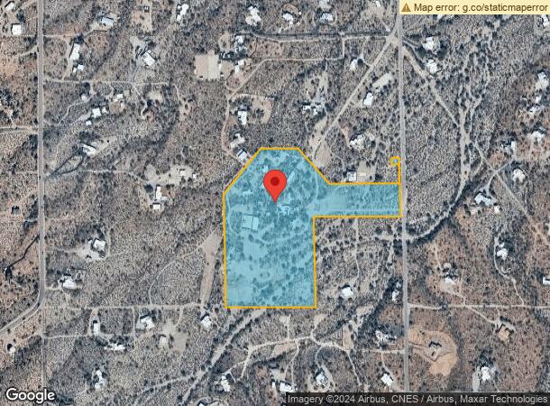  6801 N Camino Verde, Tucson, AZ Parcel Map