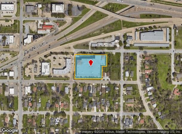 5529 Locke Ave, Fort Worth, TX Parcel Map