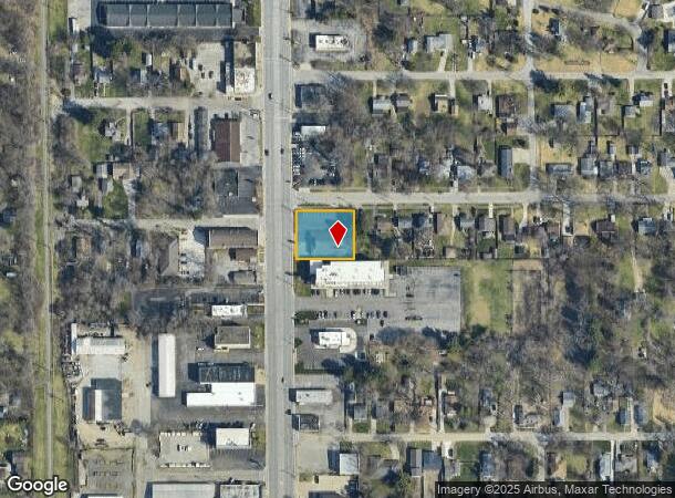  254 N Dixie Way, South Bend, IN Parcel Map