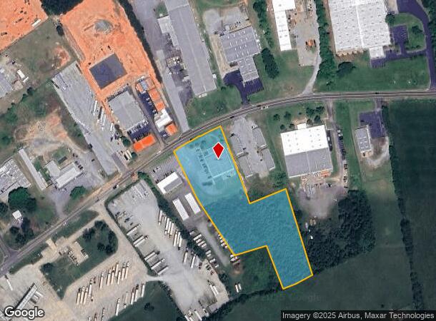  2160 Highway 292, Inman, SC Parcel Map