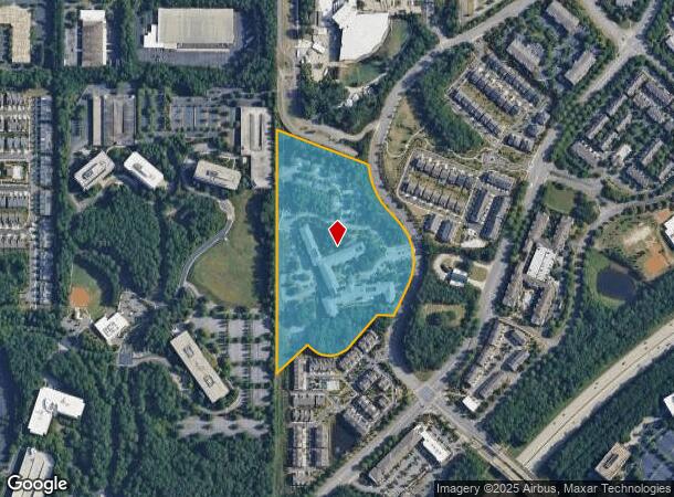  100 Somerby Dr, Alpharetta, GA Parcel Map