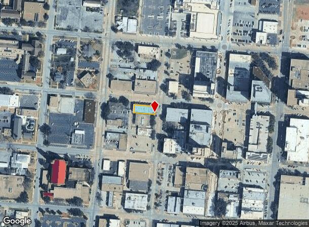 348 N Cedar St, Abilene, TX Parcel Map