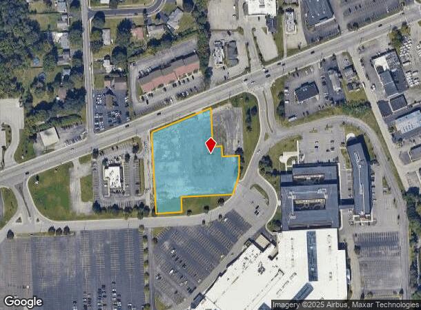 1733 E Ridge Rd, Rochester, NY Parcel Map