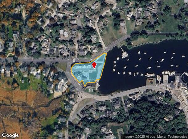  124 Elm St, Cohasset, MA Parcel Map