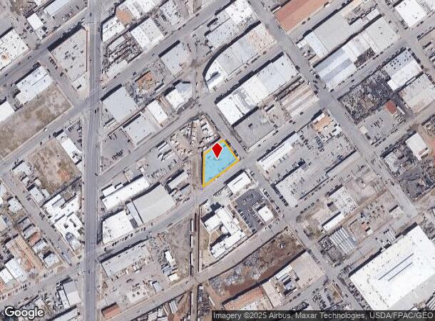  1525 Magoffin Ave, El Paso, TX Parcel Map