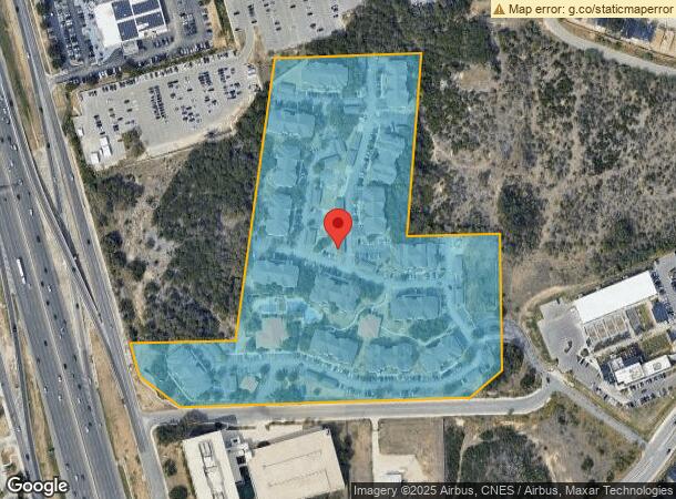  5511 Pecan Spgs, San Antonio, TX Parcel Map