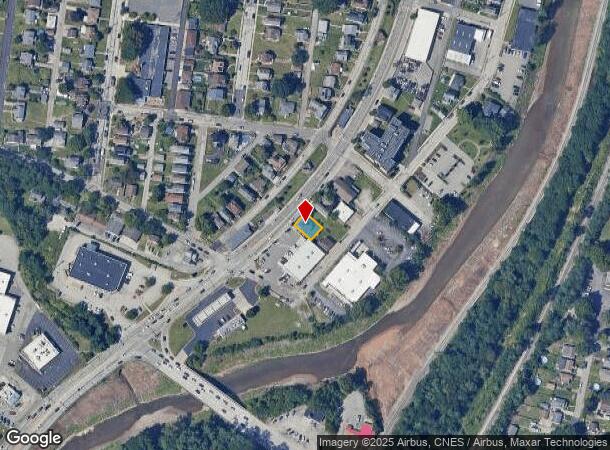 1917 E Railroad St, Carnegie, PA Parcel Map
