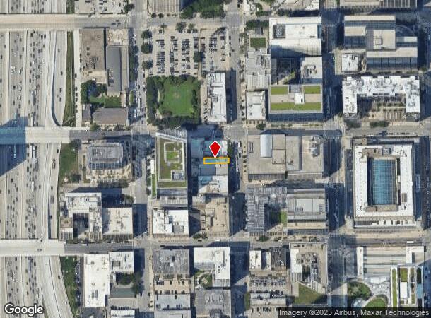  206 S Jefferson St, Chicago, IL Parcel Map