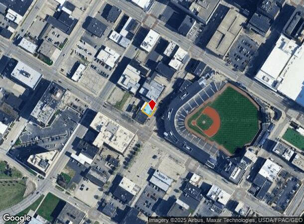 11 N Huron St, Toledo, OH Parcel Map