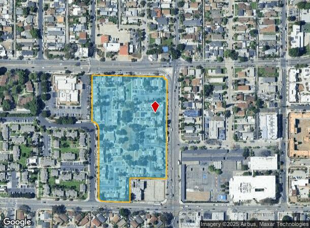  10130 Beach St, Los Angeles, CA Parcel Map