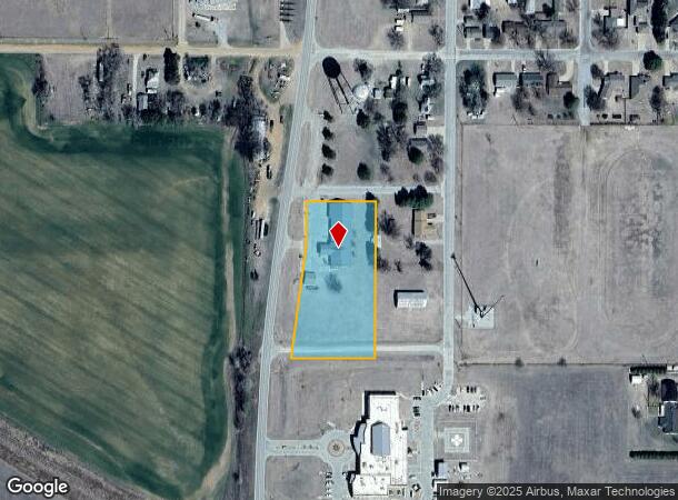802 S 4Th St, Kiowa, KS Parcel Map