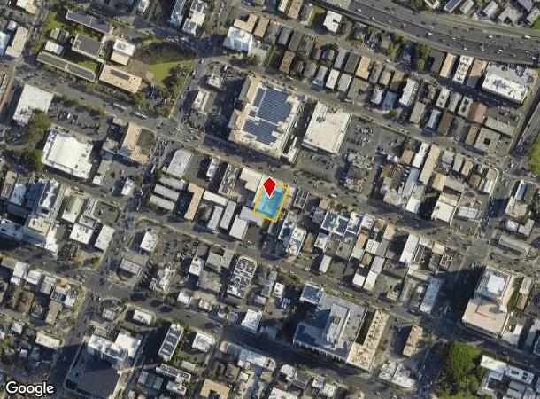  1259 S Beretania St, Honolulu, HI Parcel Map