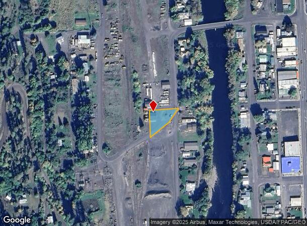 186 Thenon St, Kooskia, ID Parcel Map