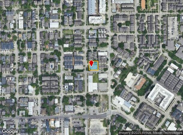 114 W Drew St, Houston, TX Parcel Map
