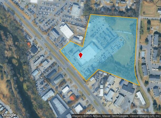 1422 Nw Broad St, Murfreesboro, TN Parcel Map