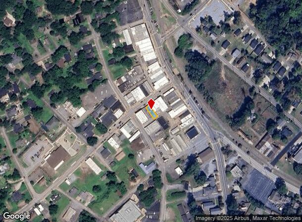  13 Mill St, Inman, SC Parcel Map