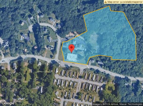  1000 Oakhill Ave, Attleboro, MA Parcel Map