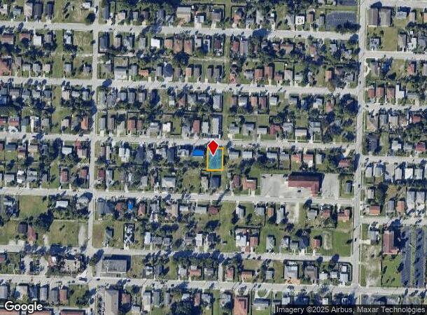  1409 W 31St St, Riviera Beach, FL Parcel Map