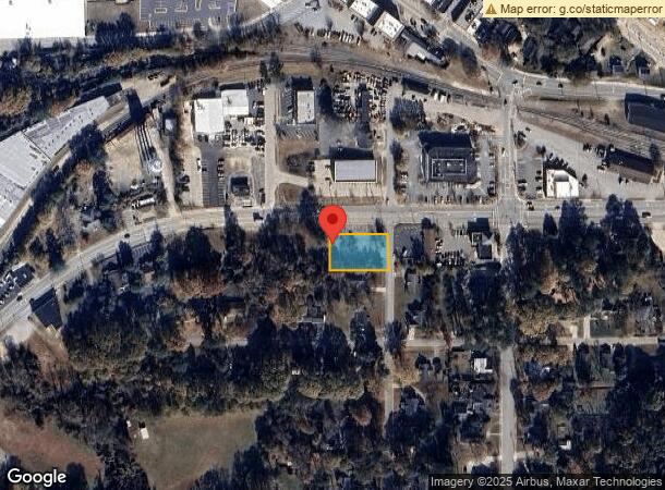  542 N Main St, Fuquay Varina, NC Parcel Map