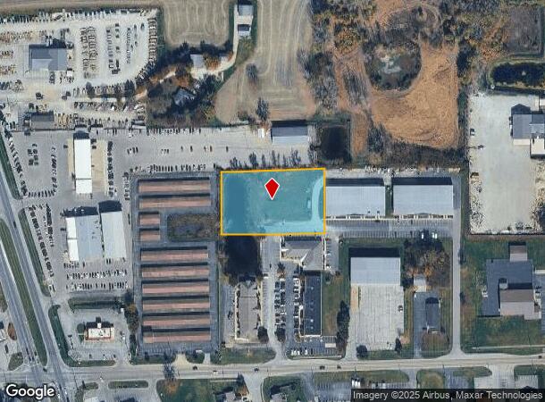  550 Tracy Rd, Whiteland, IN Parcel Map