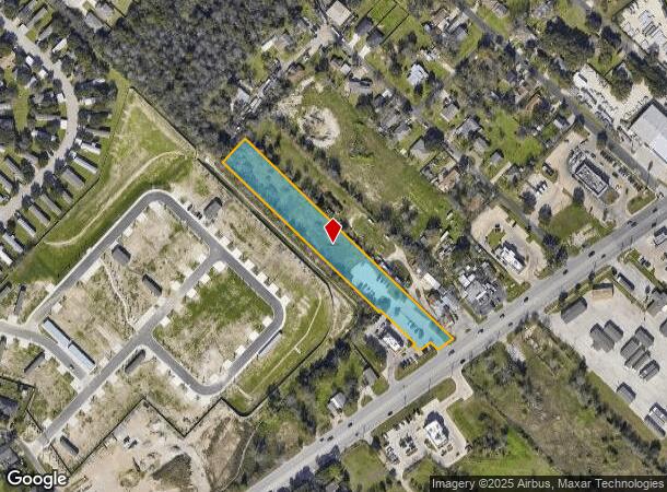 2612 E Highway 21, Bryan, TX Parcel Map