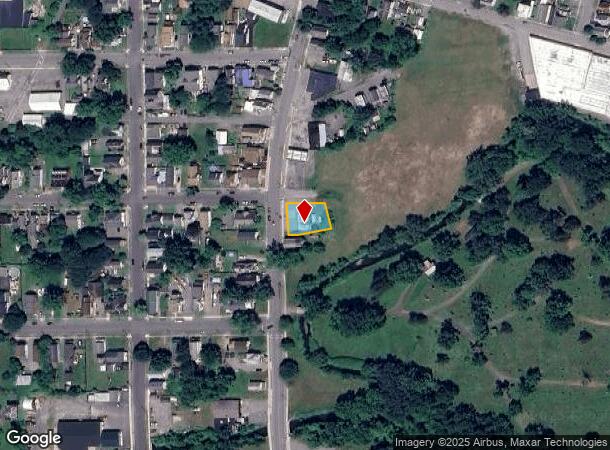 128 N Perry St, Johnstown, NY Parcel Map