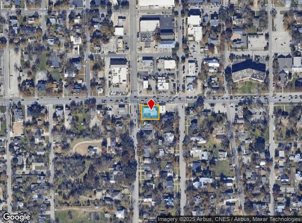 110 W University Ave, Georgetown, TX Parcel Map