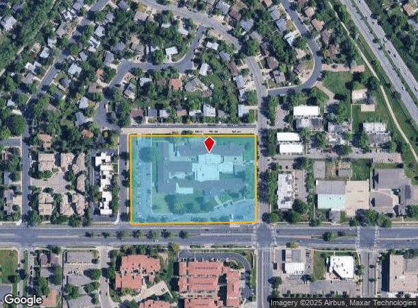  4685 Baseline Rd, Boulder, CO Parcel Map