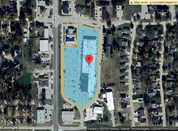  2428 Dahlke Ave, Auburn, NE Parcel Map