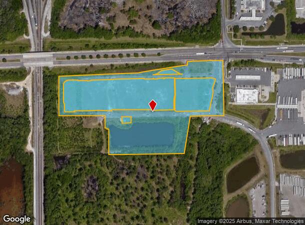  7215 Jones Branch Cir, Jacksonville, FL Parcel Map